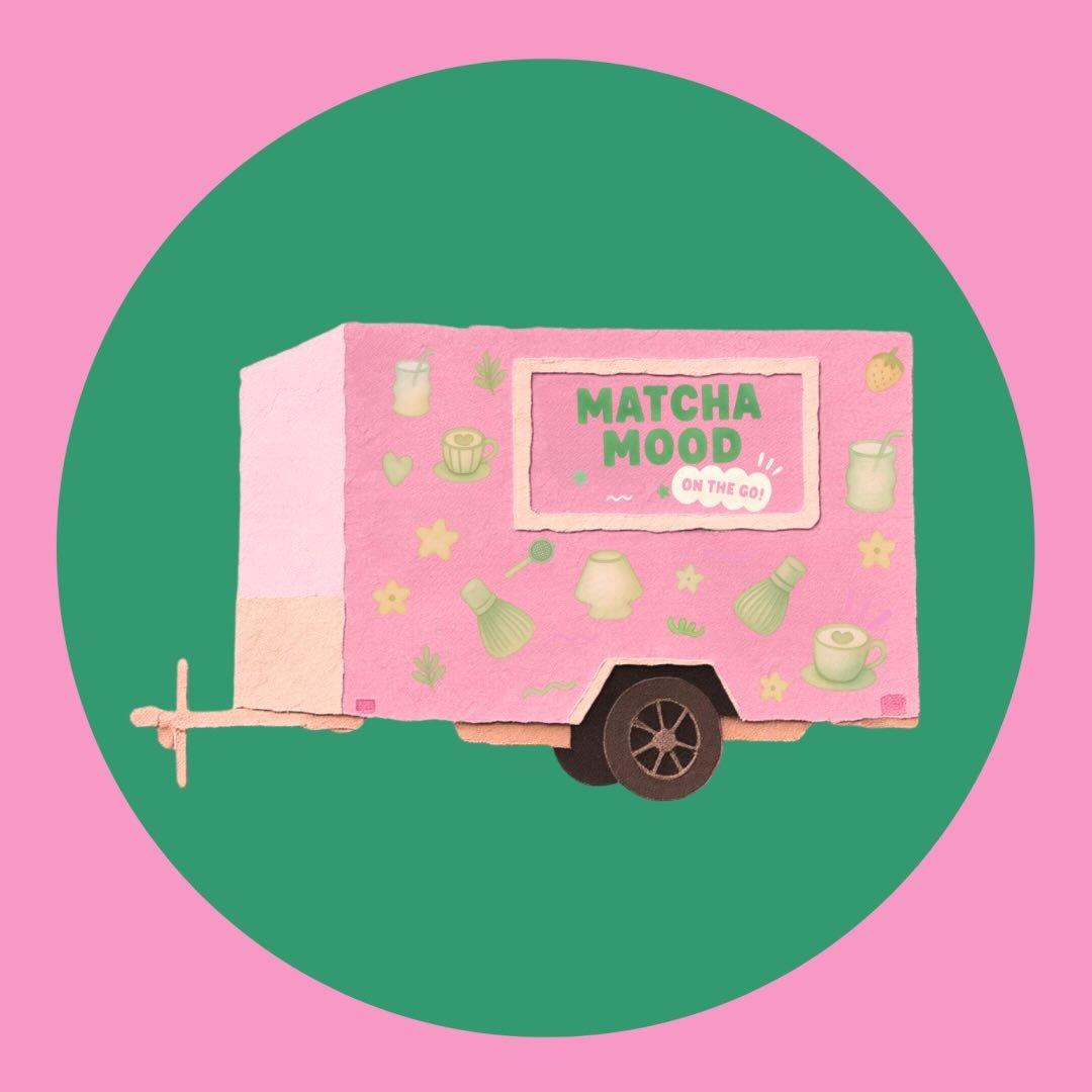 Matcha Mood On The Go